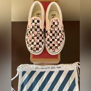 Girls’ Custom Classic Vans Slip-on Shoes